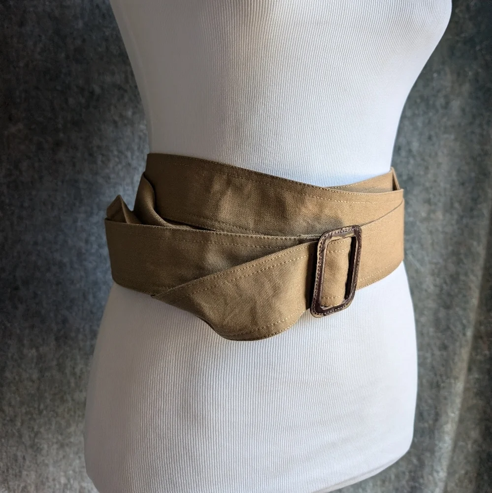 Physique du Role Italian Canvas Infinity Belt | NWT
